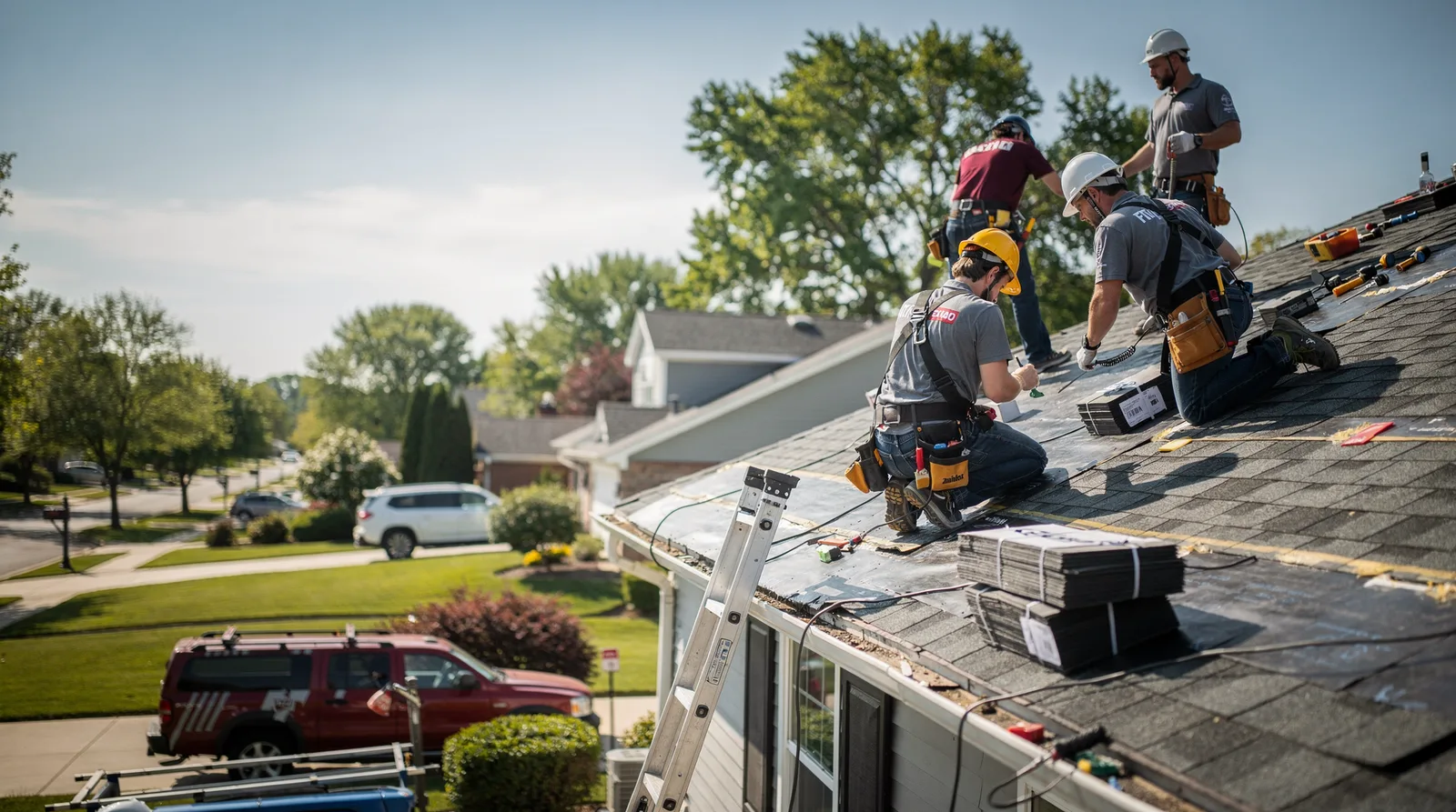 Roof Repair in Elvaston, IL around you